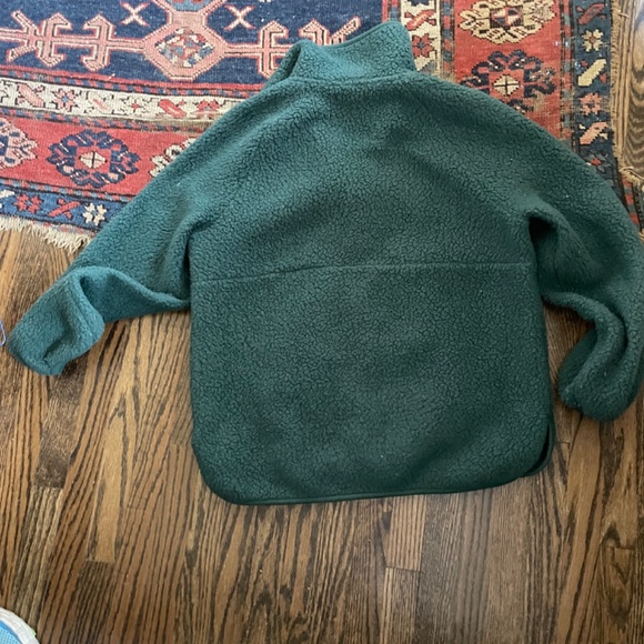 Madewell Polartec® Fleece Half-Zip Jacket L9588 Large - Picture 4 of 6